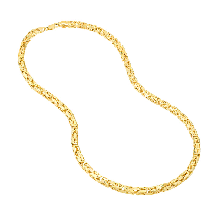 5.20mm Square Beveled Byzantine Chain