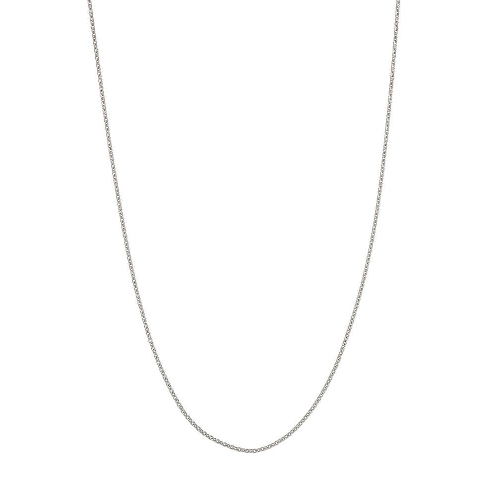 Sterling Silver/Plated Adjustable Cable Chain