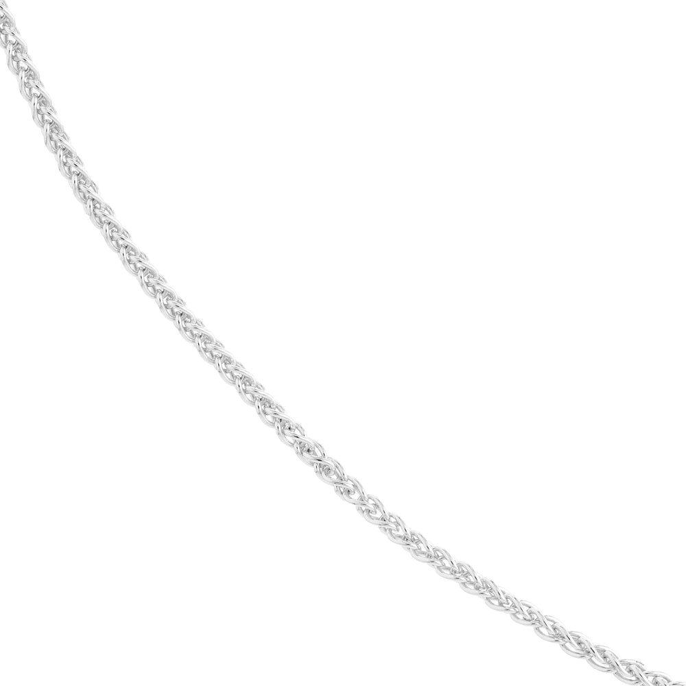Sterling Silver/Plated Adjustable Wheat Chain