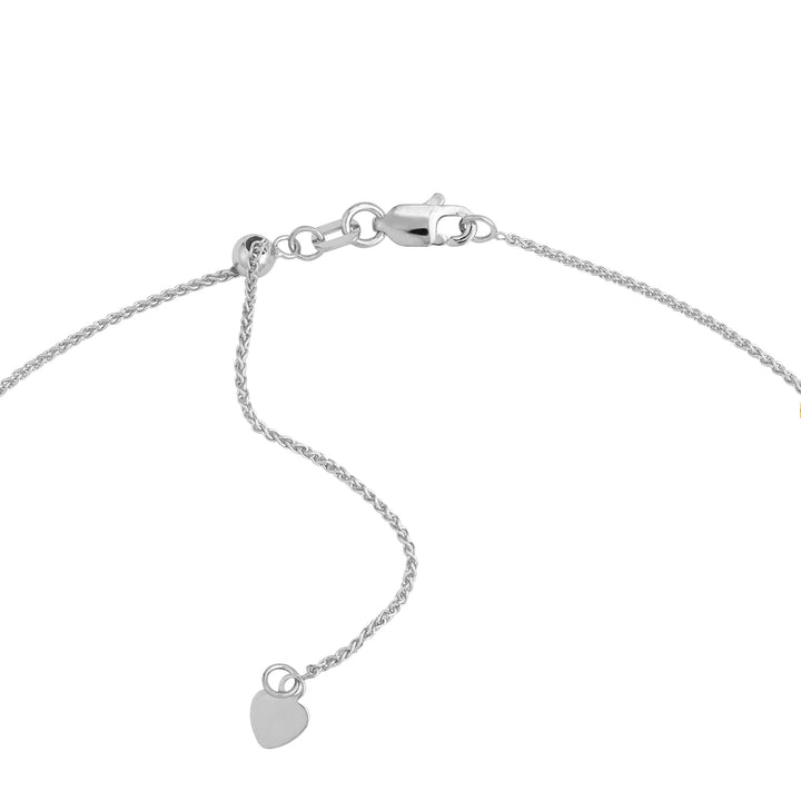 Sterling Silver/Plated Adjustable Wheat Chain