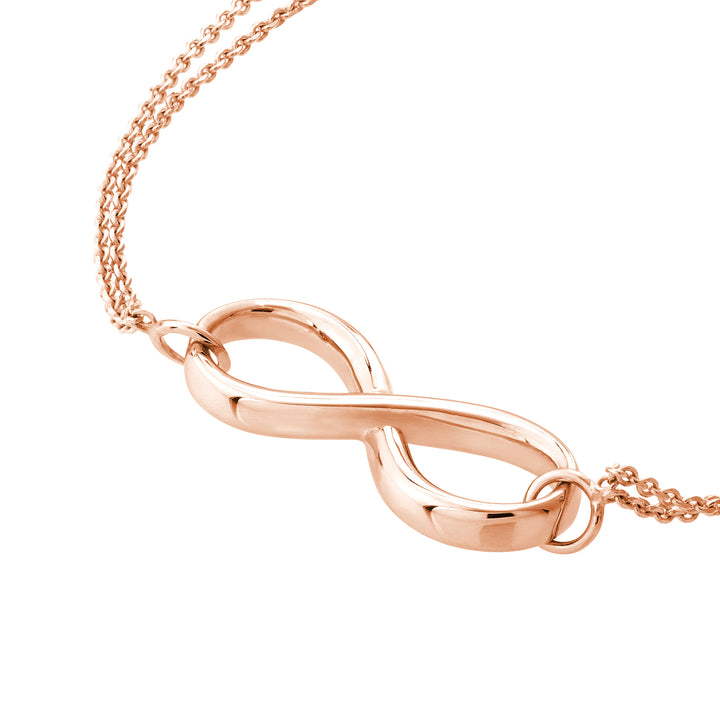 Double Strand Infinity Adjustable Bracelet