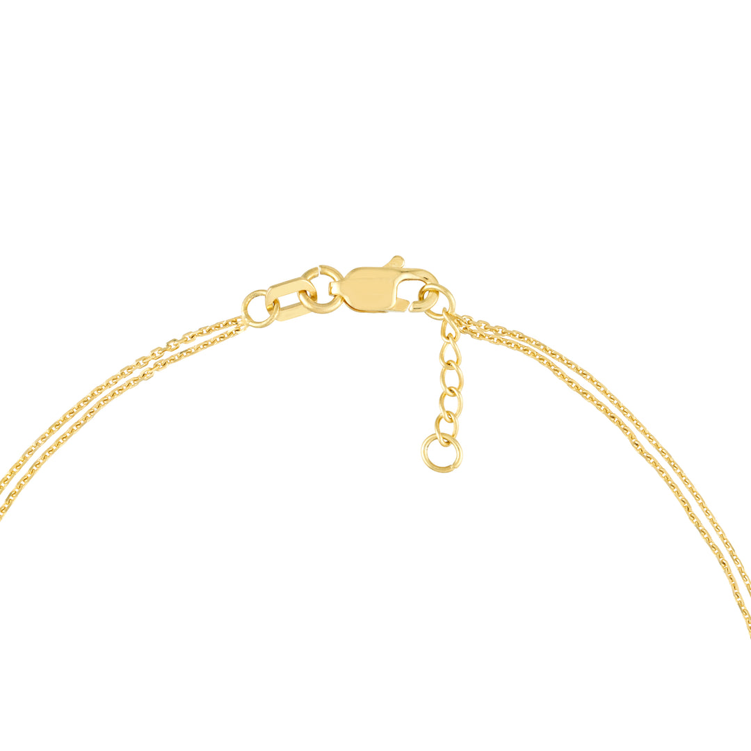 Double Strand Infinity Adjustable Bracelet