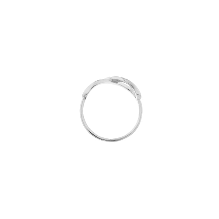 Plated Sterling Silver Infinity Ring