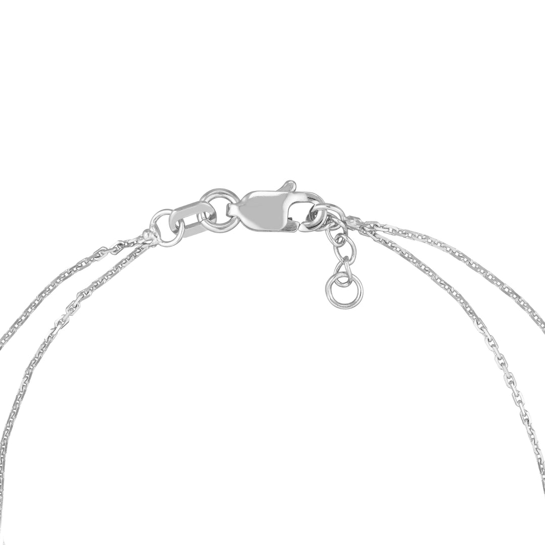 CZ Infinity Adjustable Bracelet