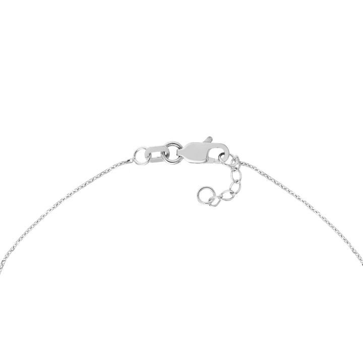Plated Sterling Silver Mini CZ Dolphin Bracelet