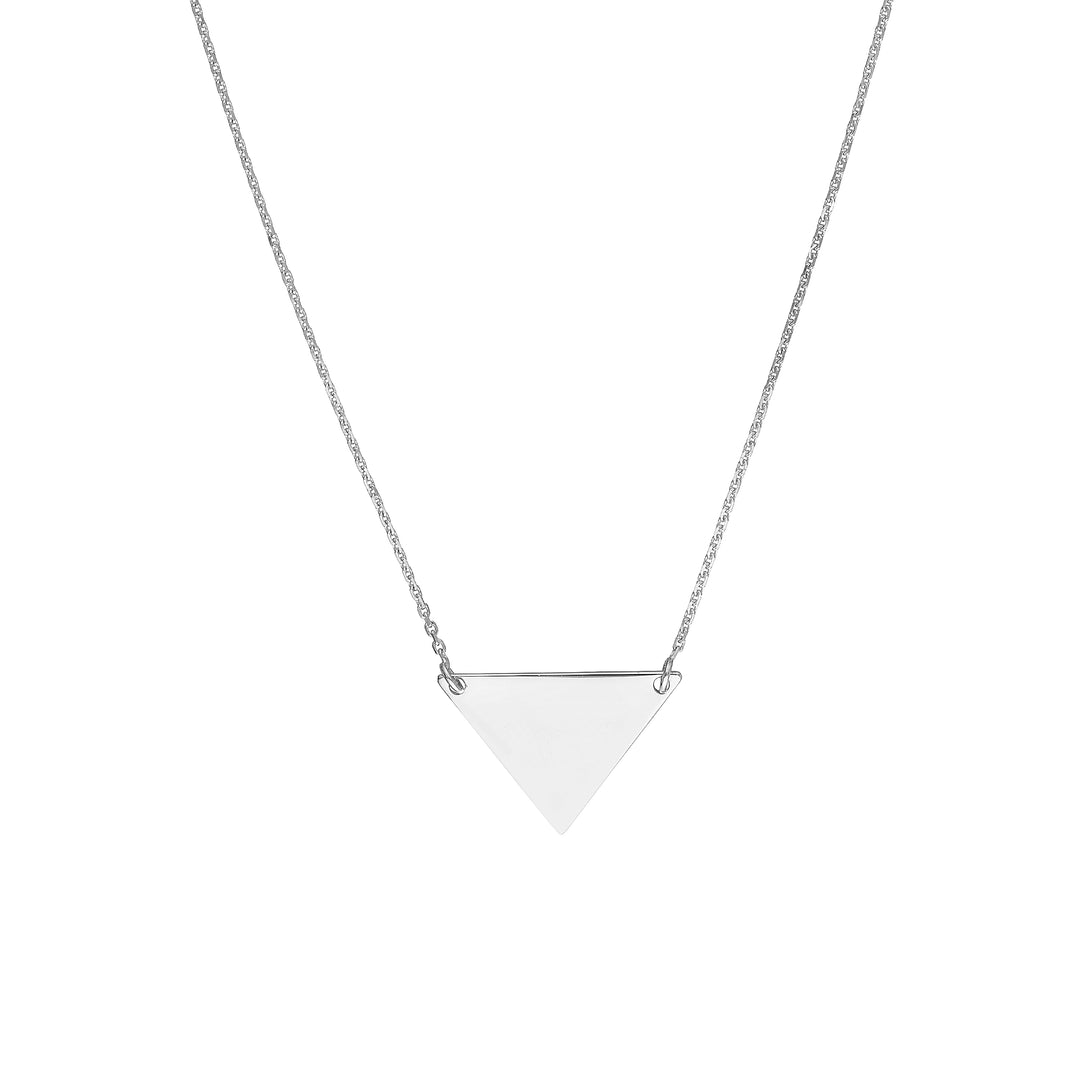 Triangle Drop Adjustable Necklace