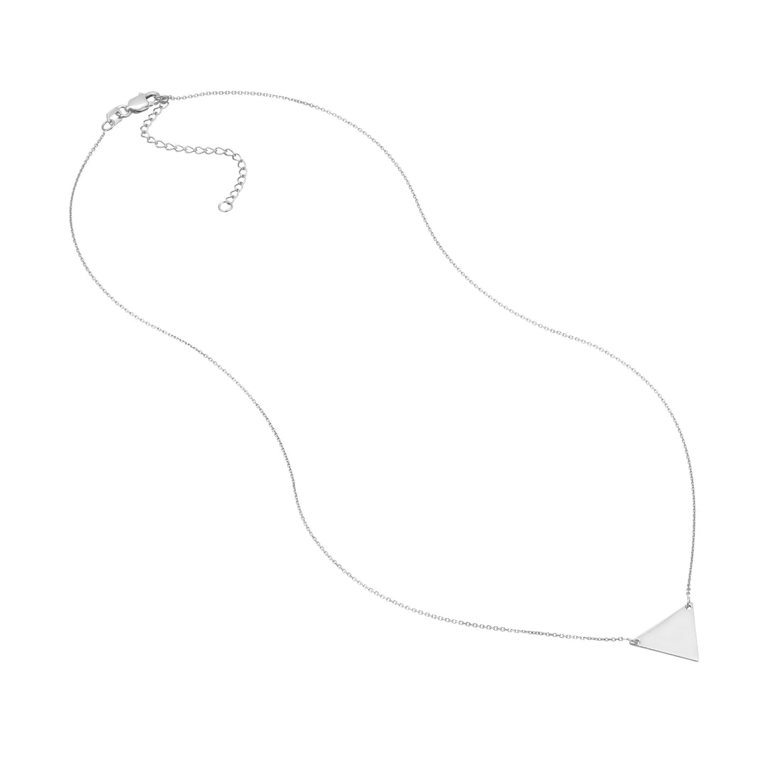 Triangle Drop Adjustable Necklace