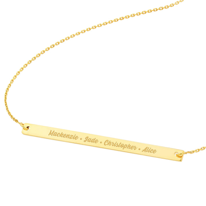 Thin Bar Adjustable Necklace
