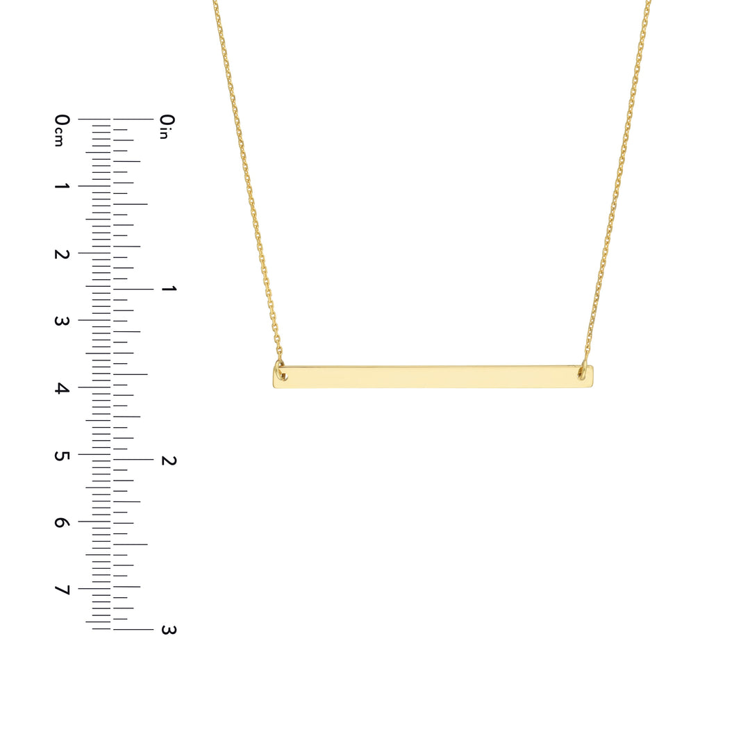 Thin Bar Adjustable Necklace