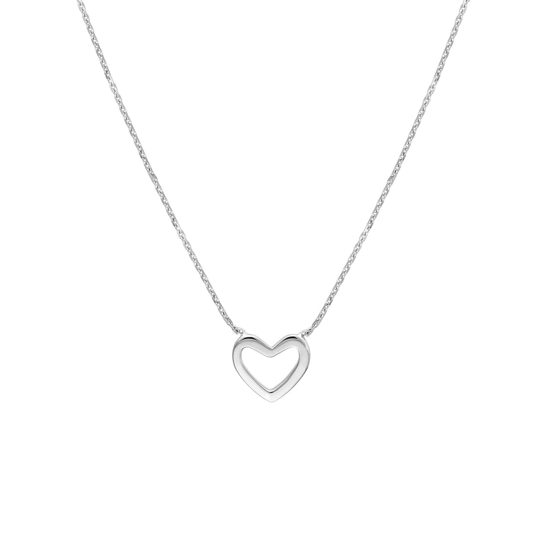 Mini Open Heart Necklace