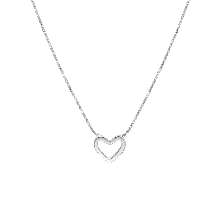 Mini Open Heart Necklace