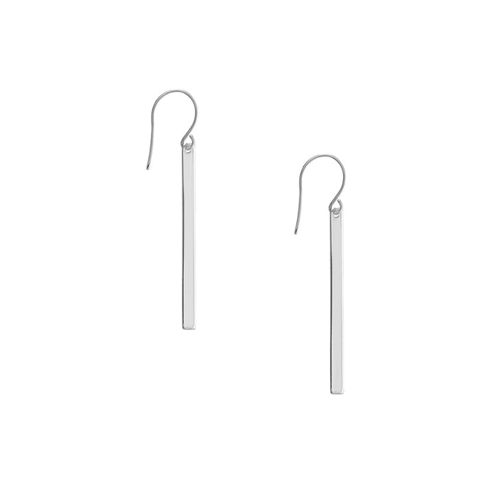 Bar Dangle Earrings on Fish Hook