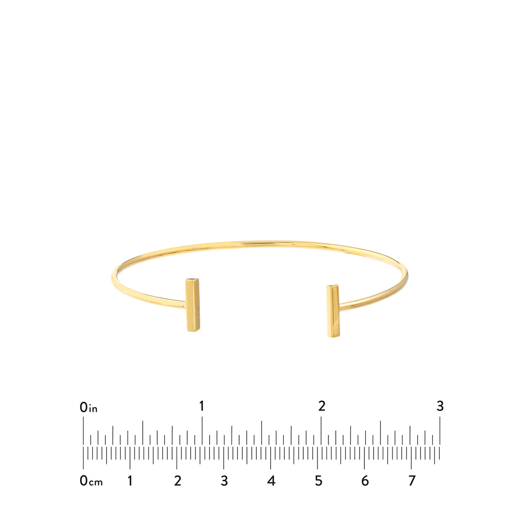 Staple Bar Cuff Bangle