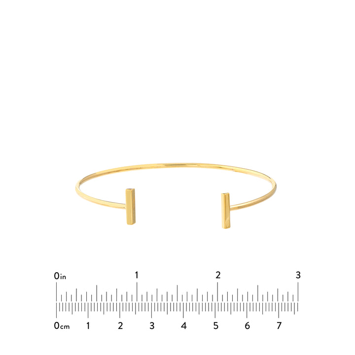 Staple Bar Cuff Bangle