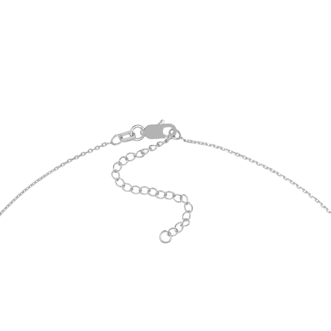 Heartbeat Necklace in Plated Sterling Silver