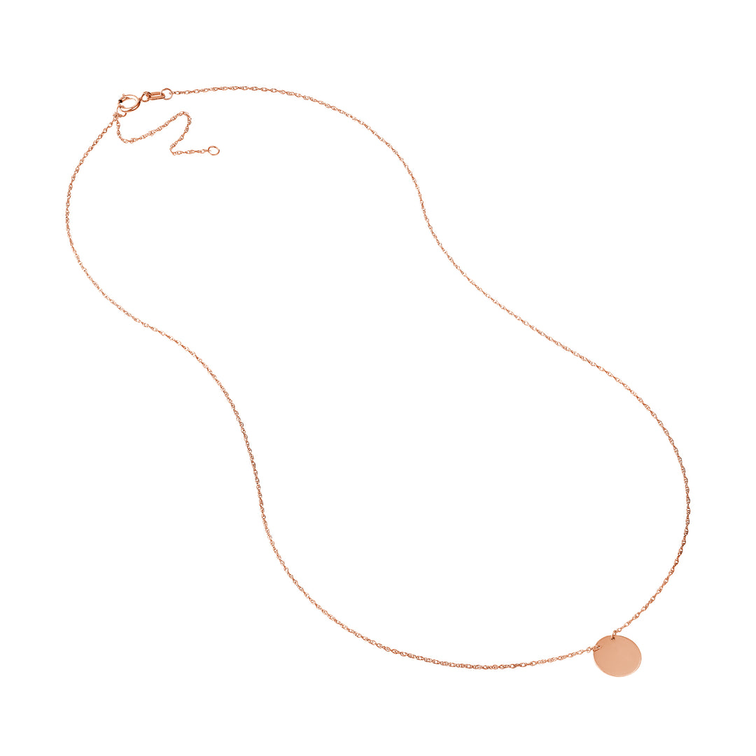 So You Mini Disc Adjustable Necklace
