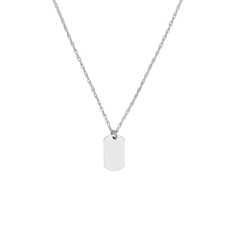 So You Mini Dog Tag Adjustable Necklace