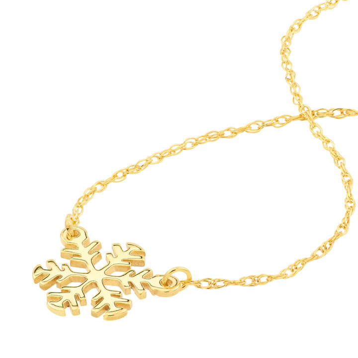 So You Mini Snowflake Adjustable Necklace