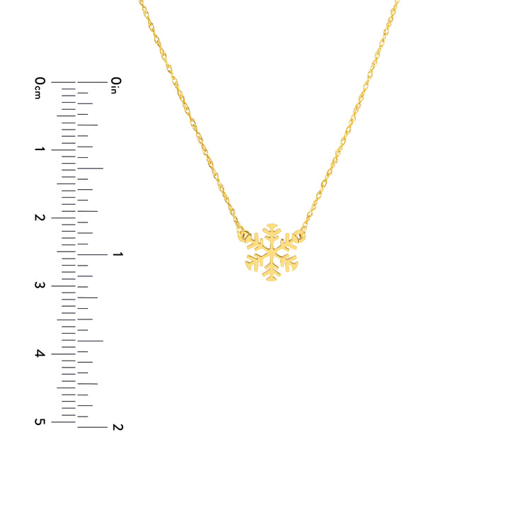 So You Mini Snowflake Adjustable Necklace