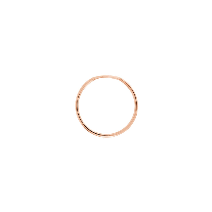 Engravable Disc Wire Ring