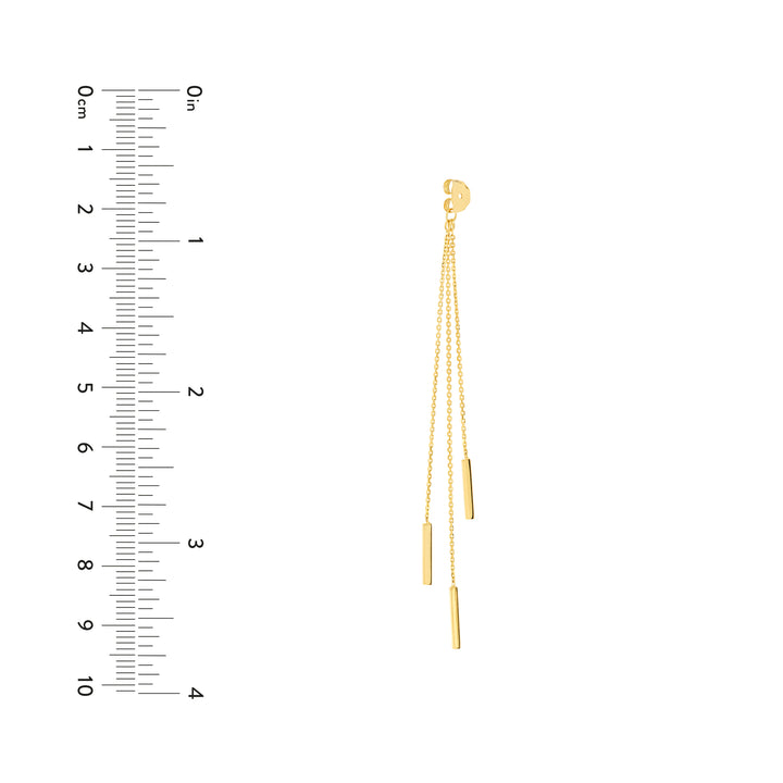 Cable Chain and Bar Earring Extensions