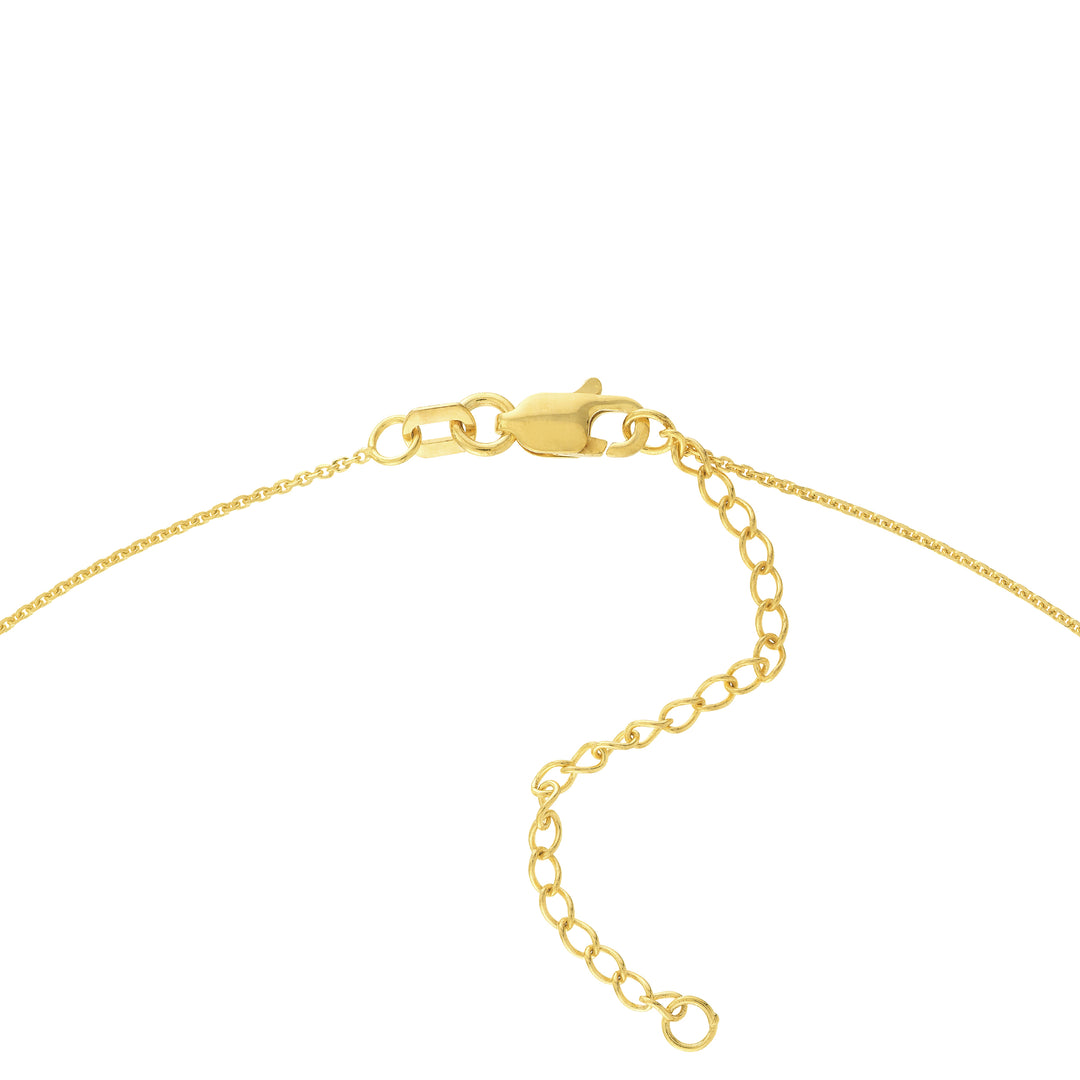 E2W Mini Cross Adj Necklace