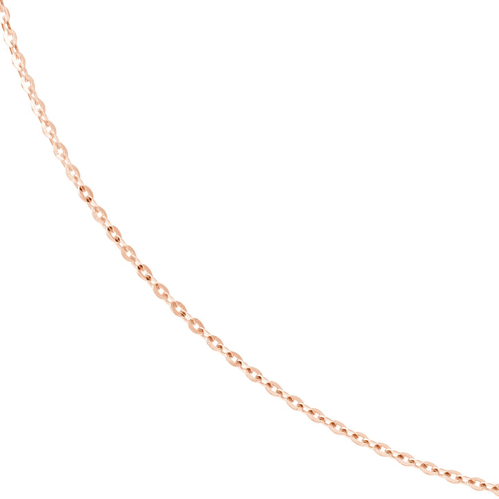 1.1mm D/C Brill Cable Chain with Slider Bead