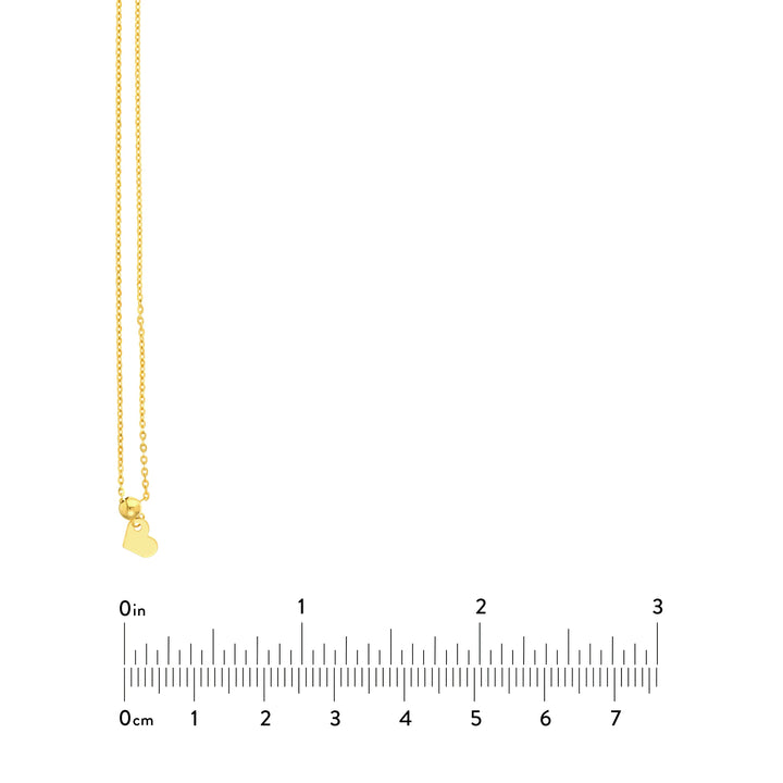 1.1mm D/C Brill Cable Chain with Slider Bead