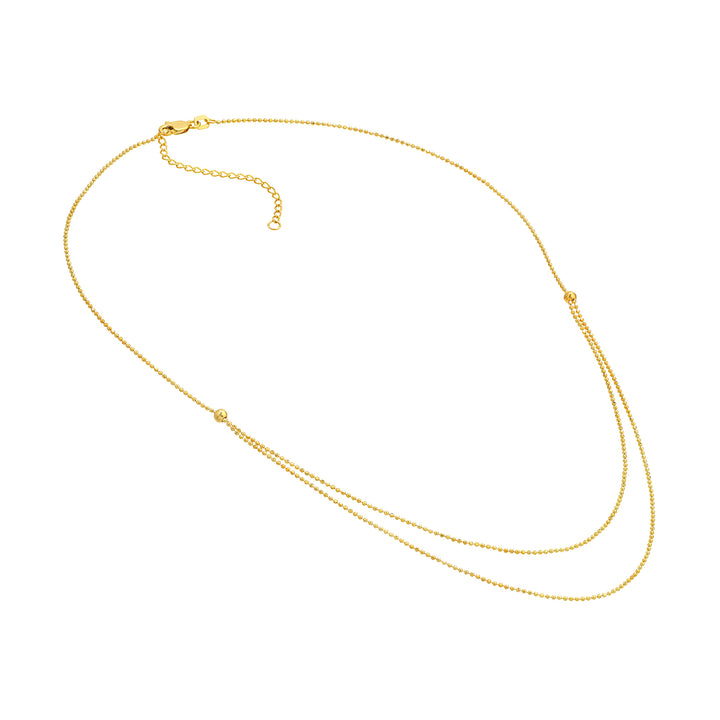 Bead Chain Build Your Own Duet Necklace