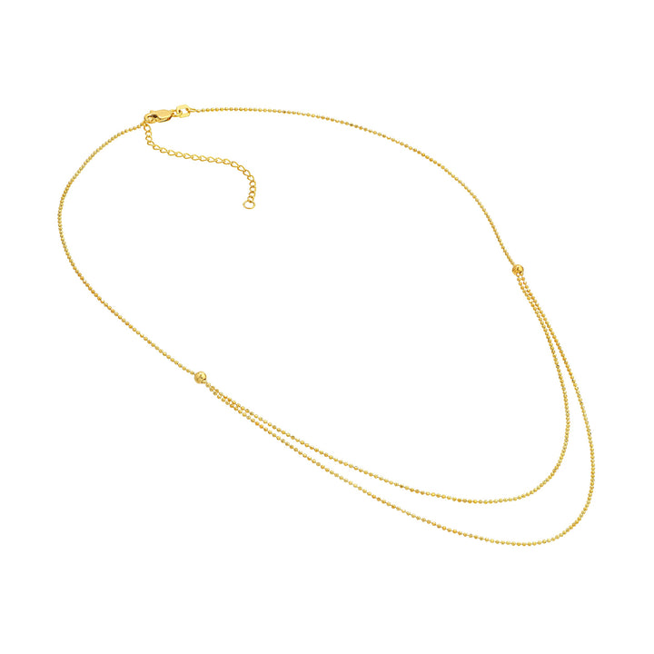 Bead Chain Build Your Own Duet Necklace