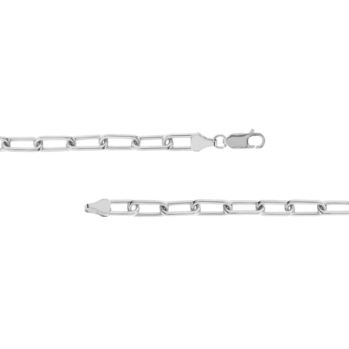 Sterling Silver Paper Clip Chain