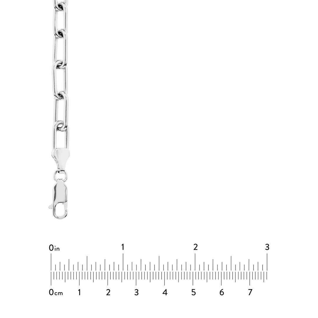 Sterling Silver Paper Clip Chain