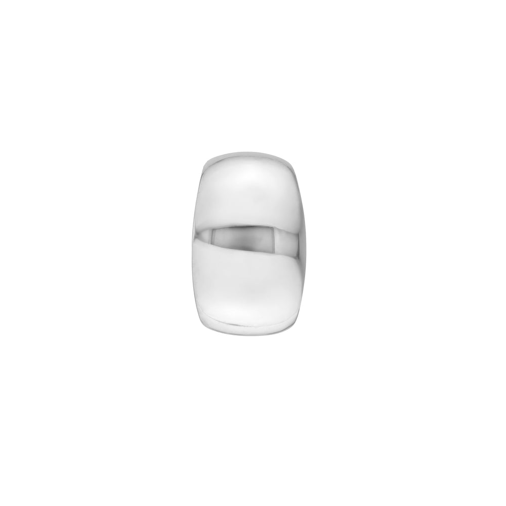 Wide High Polished Earring Cuff