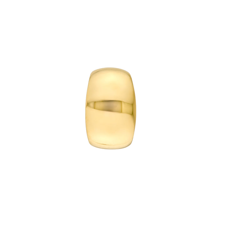 Wide High Polished Earring Cuff