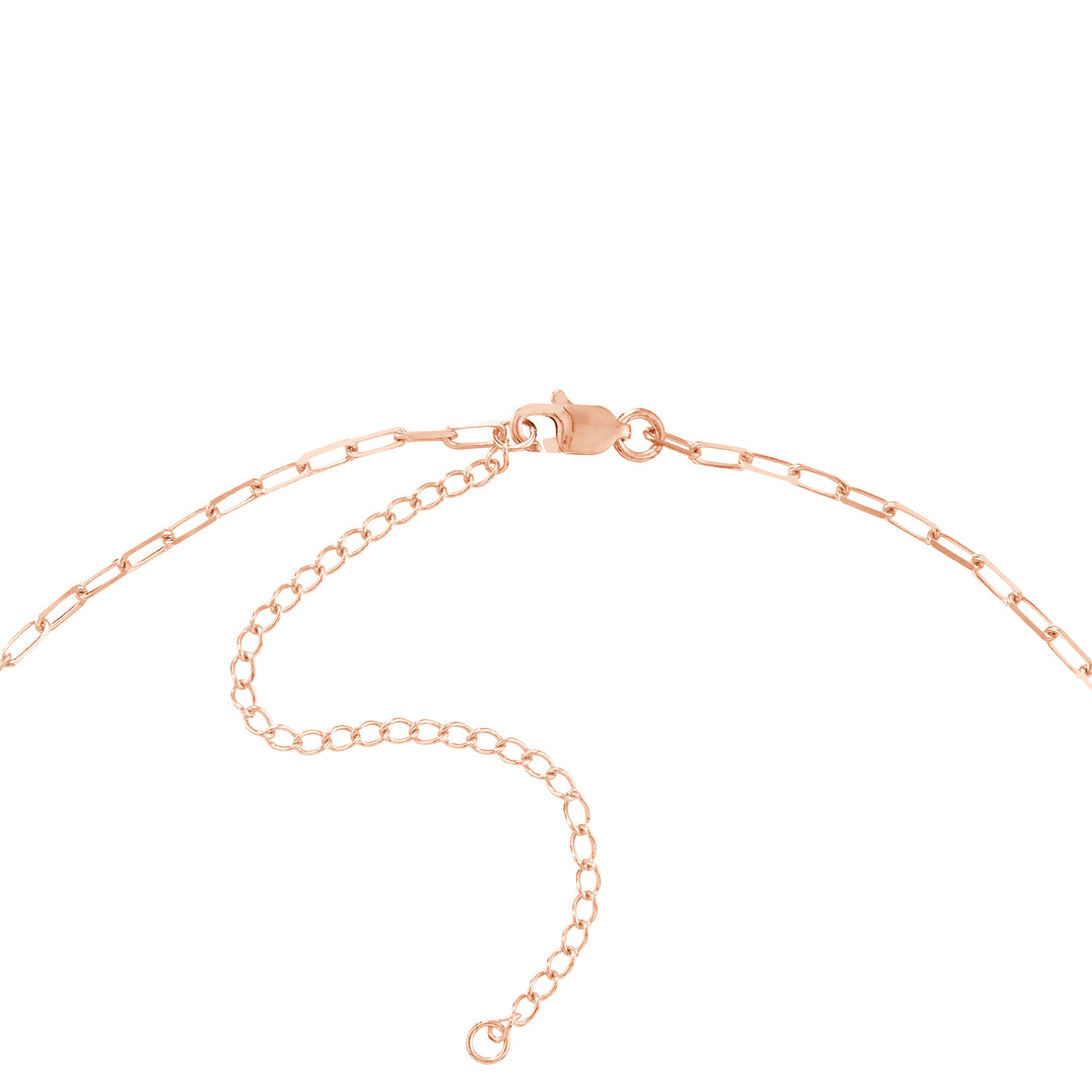 1.95mm Paper Clip Choker Chain