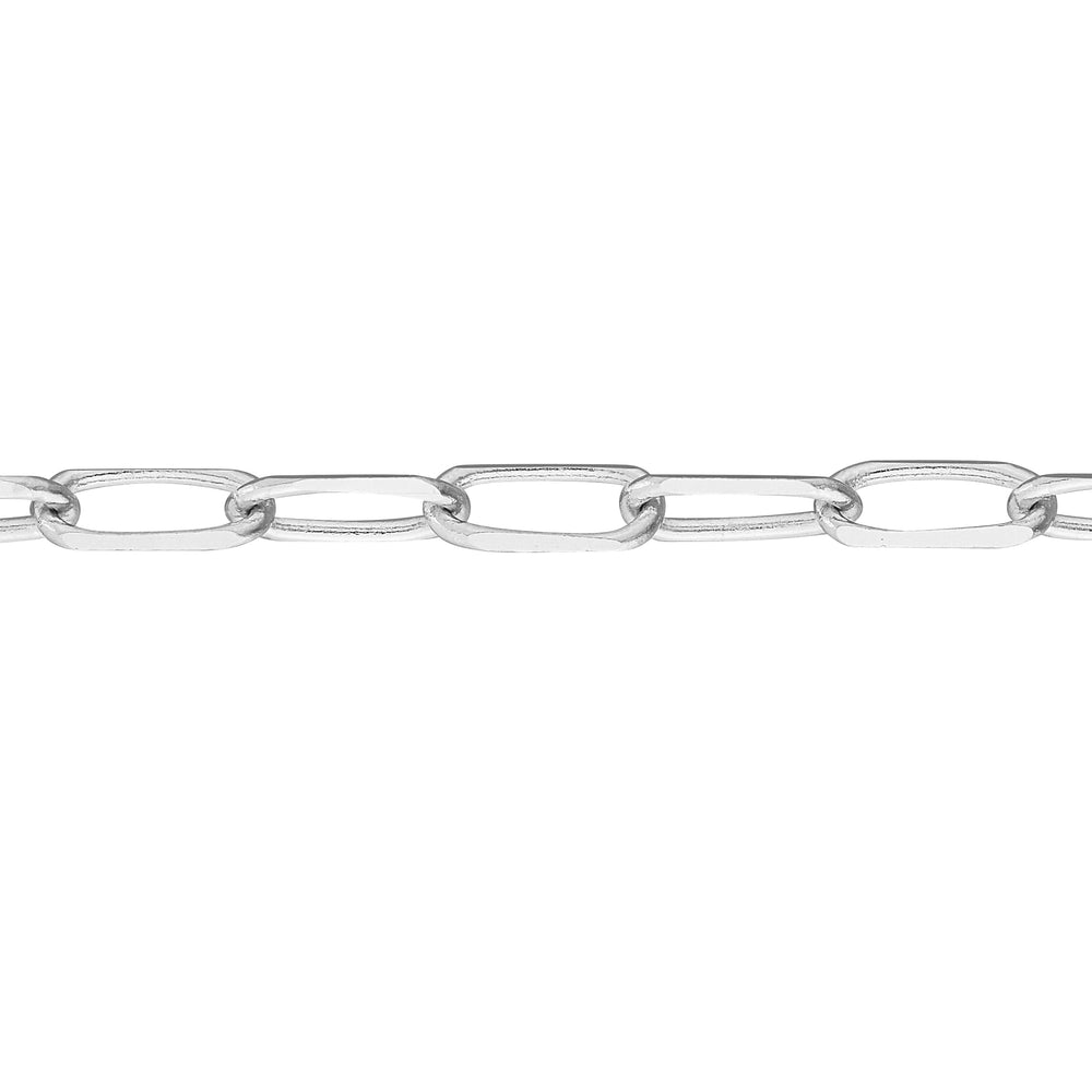 1.7mm Paper Clip Choker Chain