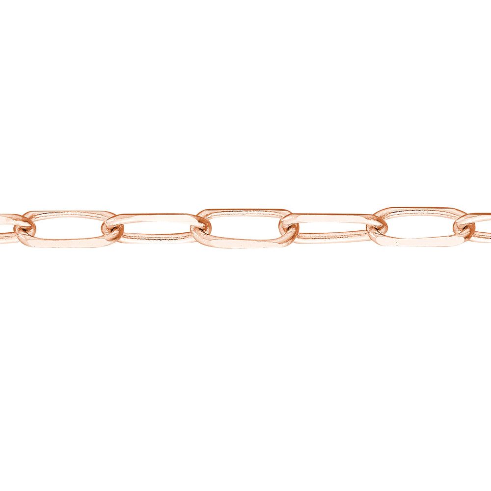 1.7mm Paper Clip Choker Chain