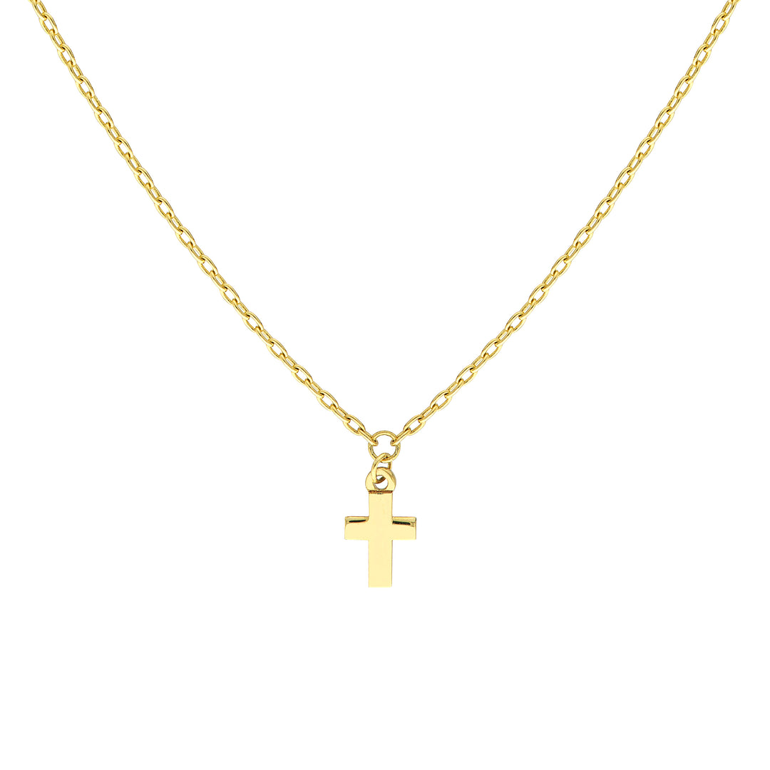 So You Mini Cross Dangle Necklace