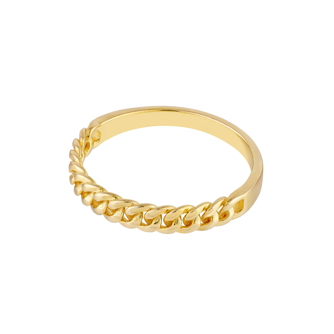 Curb Chain Design Ring