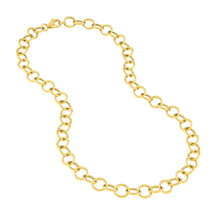 9.30mm Hollow Rounded Wire Link Chain