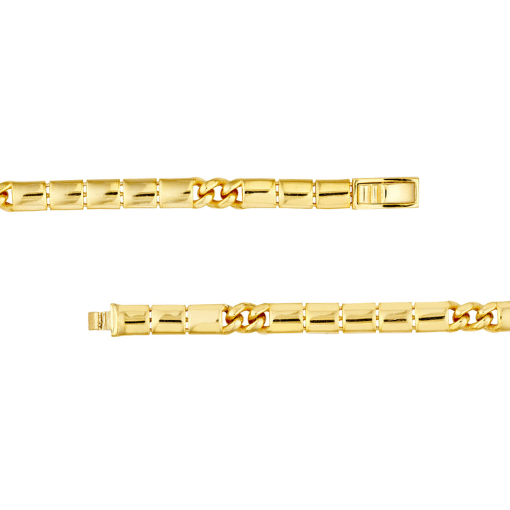 4.70mm Hollow 5+1 Flat Tile Link Chain with Box Lock