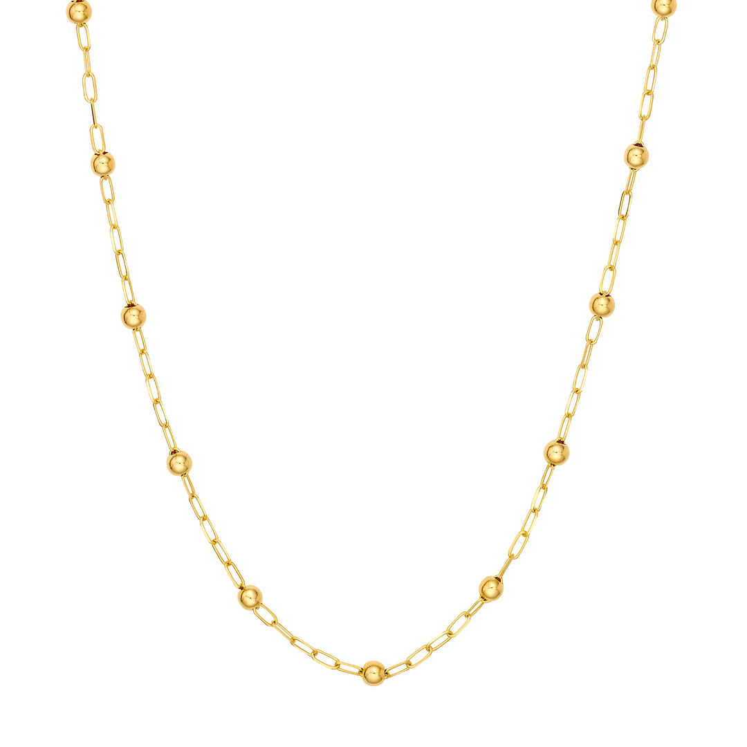 Beaded Paper Clip Chain