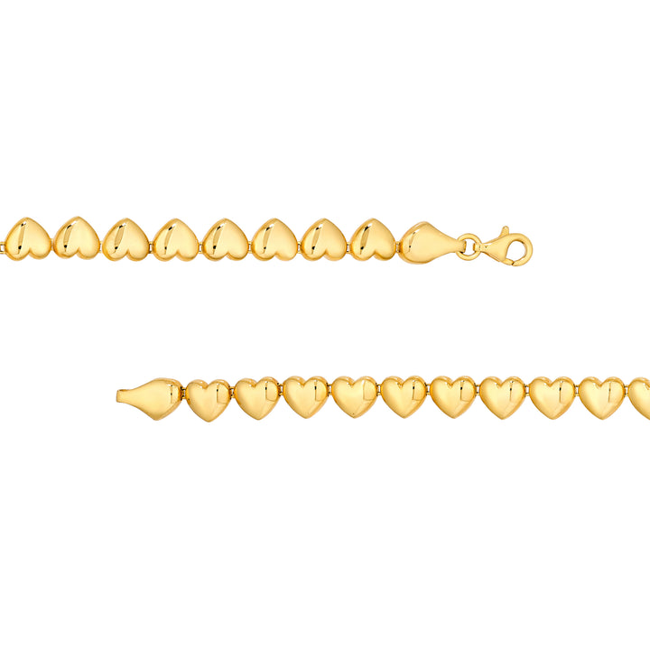 Puffy Heart Chain