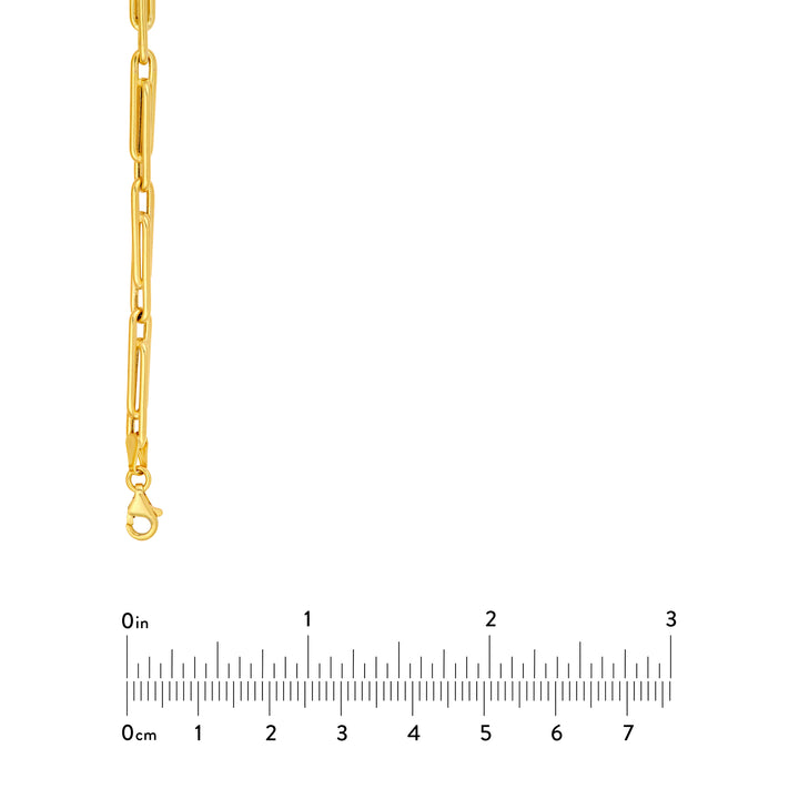3.70mm Interlocking Paper Clip Chain