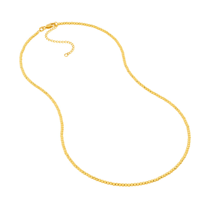 Textured Shimmering Bead Chain
