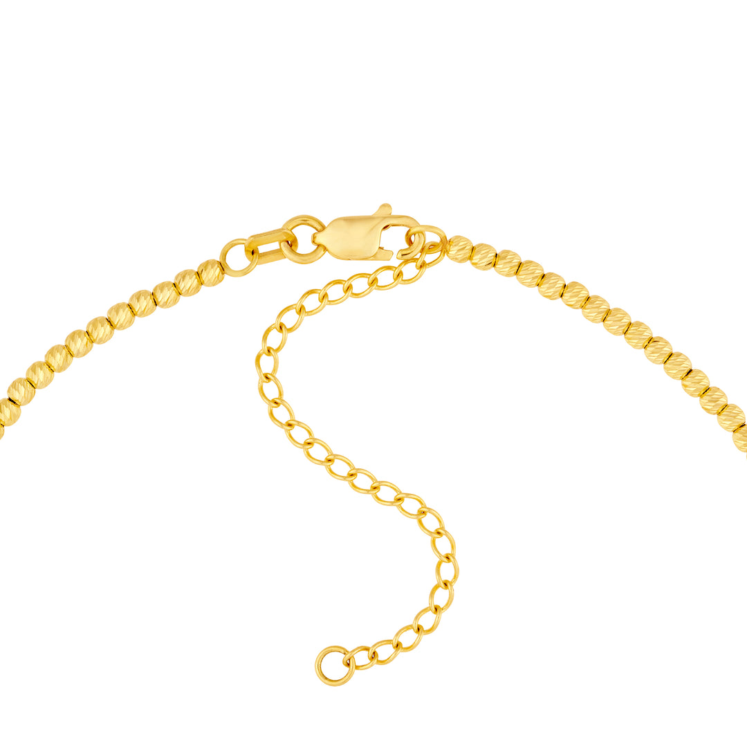 Textured Shimmering Bead Chain