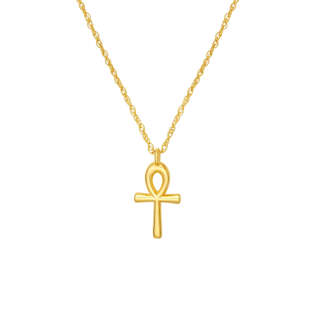 So You Ankh Cross Pendant Necklace