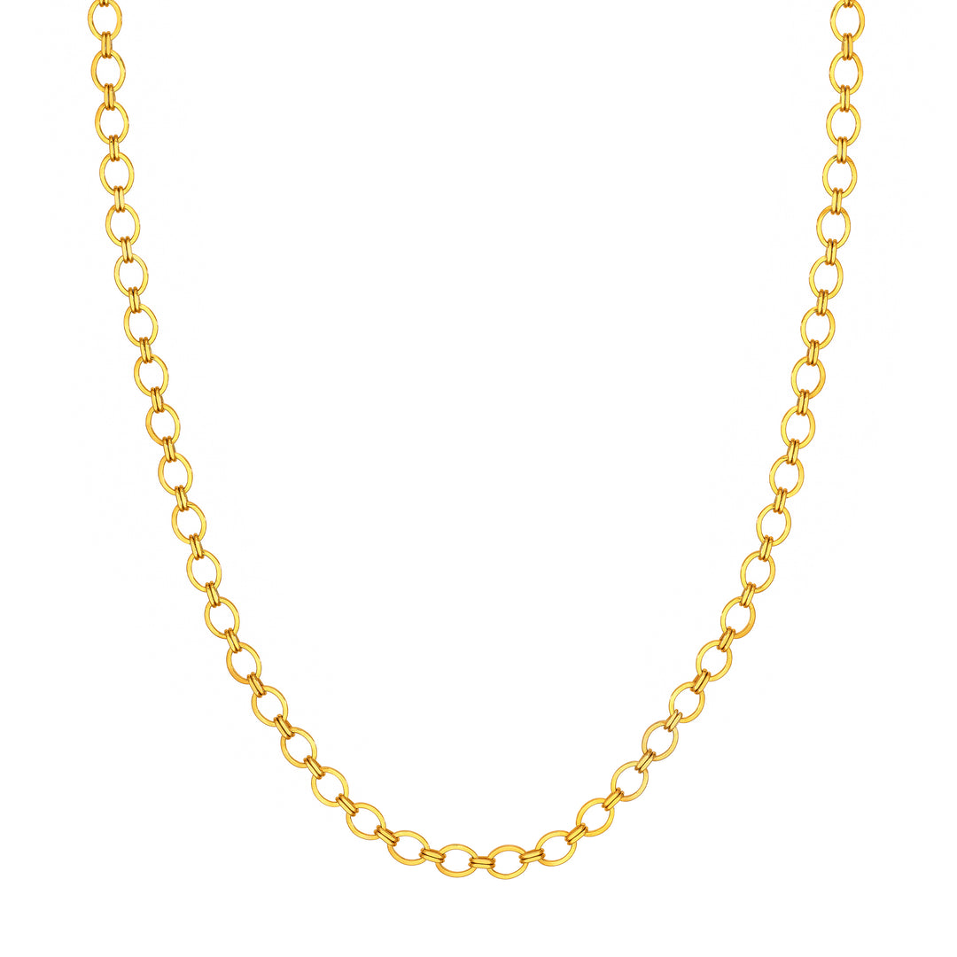 Oval Link 1+1 Chain