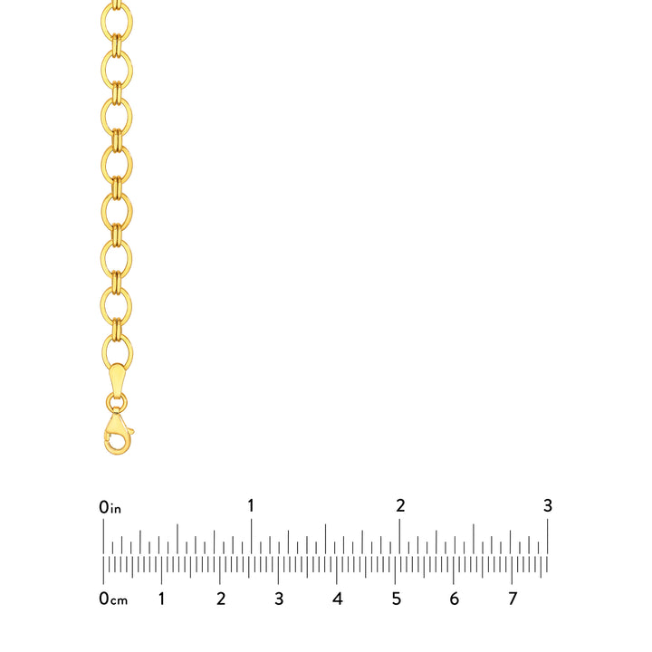 Oval Link 1+1 Chain