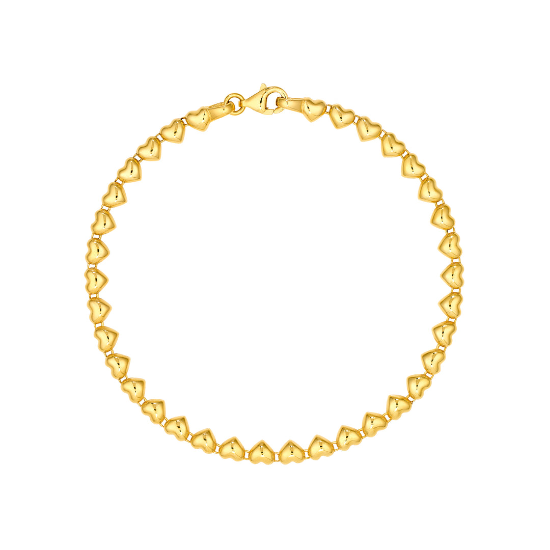 4mm Puffy Heart Chain